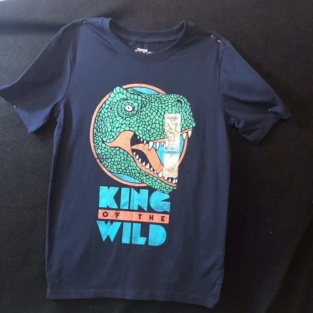 Oshkosh Boys Short Sleeved Shirt Sz 12